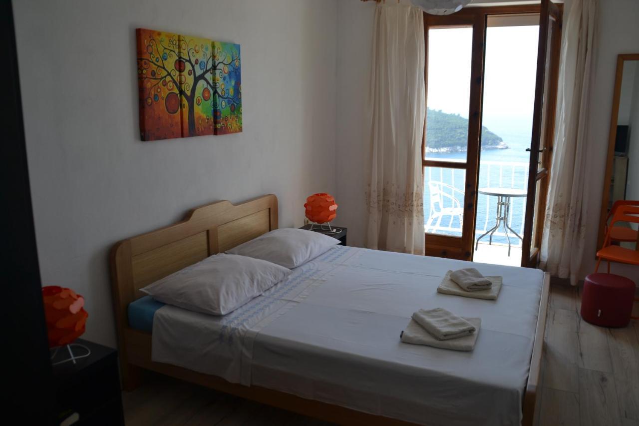 Panoramic Sea And Old Town View Dubrovnik Apartment Bagian luar foto